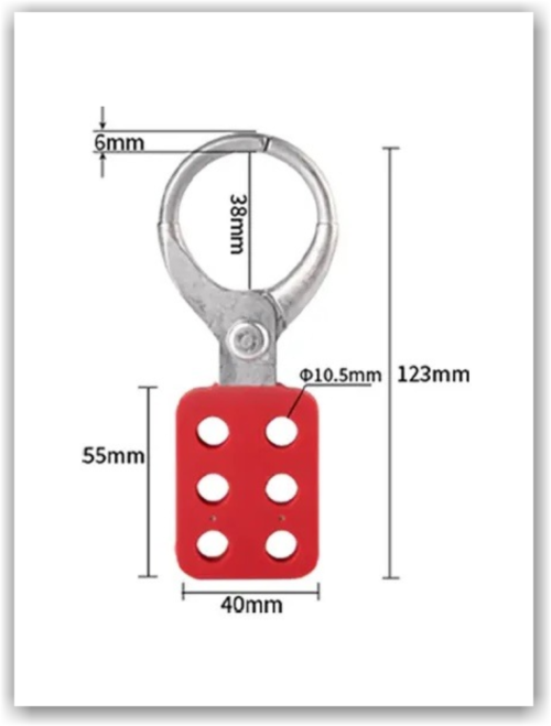 6 Delikli Vinil Kaplı 38mm Alüminyum Çoklayıcı