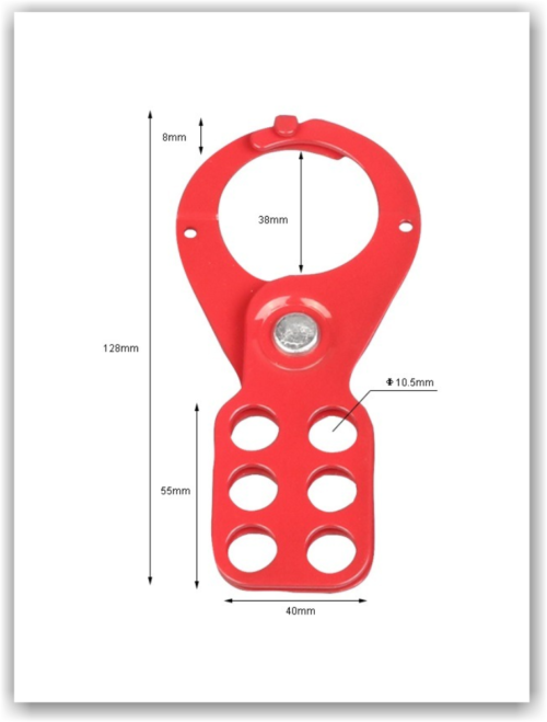 38mm 6 Delikli Komple Çelik Çoklayıcı