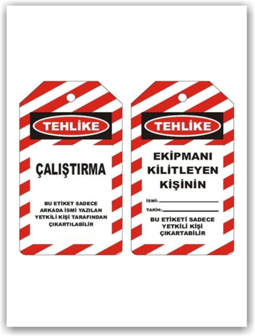 Kilitleme Etiketi